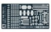 Aoshima 04295 1/350 DETAIL#- I.J.N. Battleship Kirishima (1942) Photo-Etched Parts
